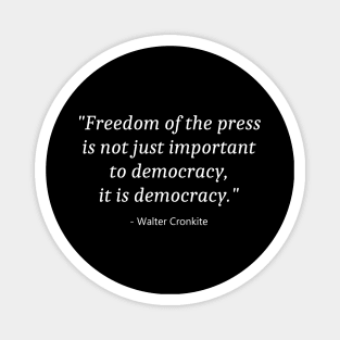 Freedom of the Press Magnet